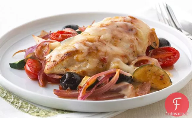 Mozza Mediterrânea-Frango