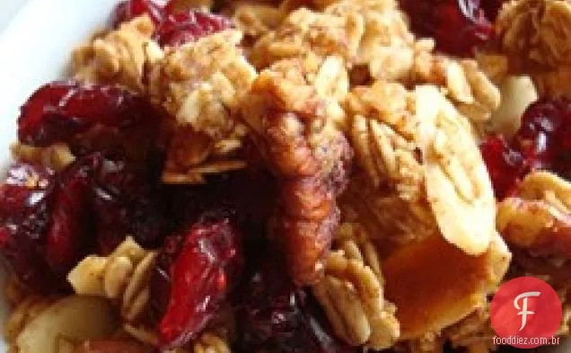 Torta De Abóbora Crocante Granola