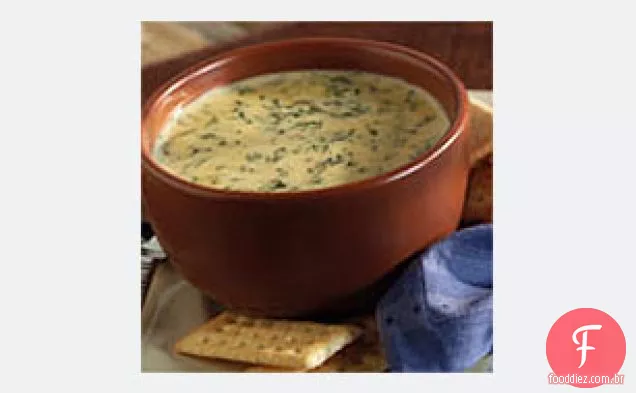 Sopa De Espinafre Com Queijo