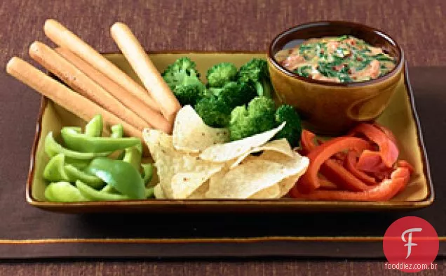 VELVEETA Cheesy espinafre Dip