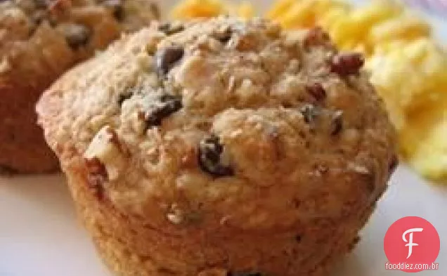 Muffins De Chocolate Com Aveia