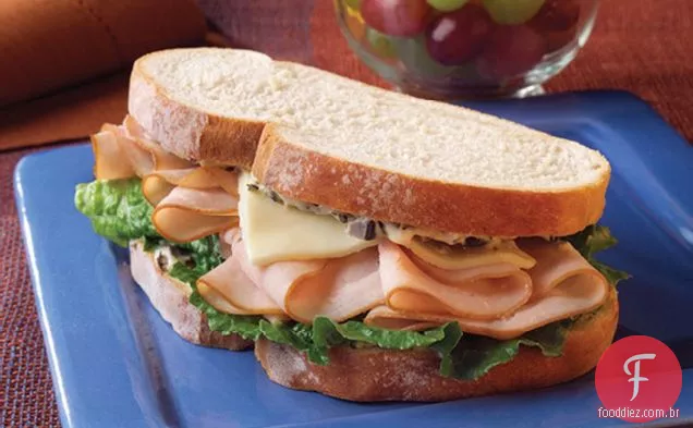 Mozzarella-Sanduíches Panini De Peru