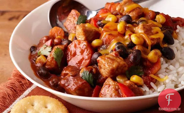 Guisado De Toupeira De Porco Rápido