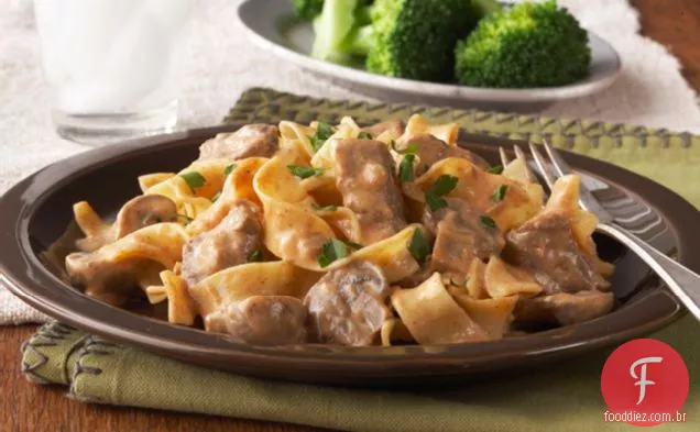 Stroganoff De Carne De Fogão Lento