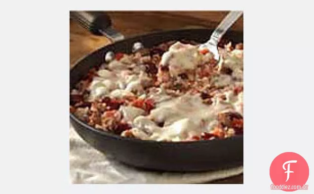 Cheesy Rice ' N Beans