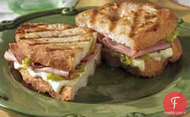 Ham & Pepper Jack Panini