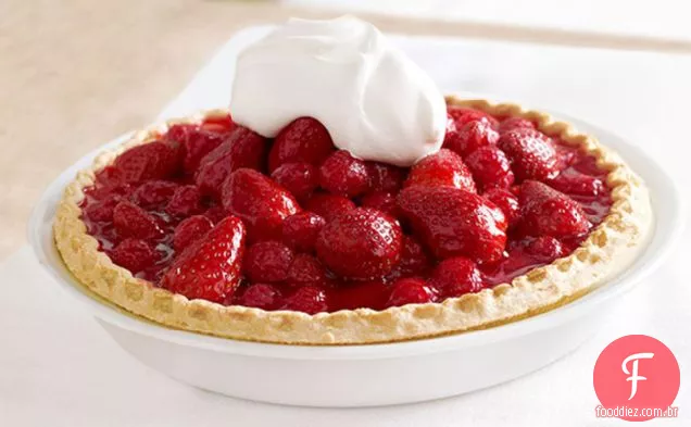 Torta De Baga Vermelha Vitrificada