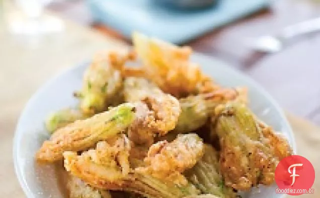 Flores De Abóbora Fritas