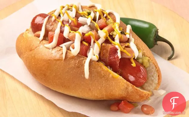 Cachorro-Quente Ao Estilo Sonoran
