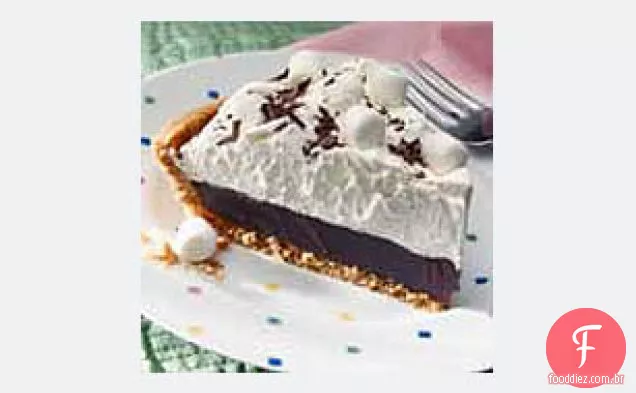 S'more Truffle Pie