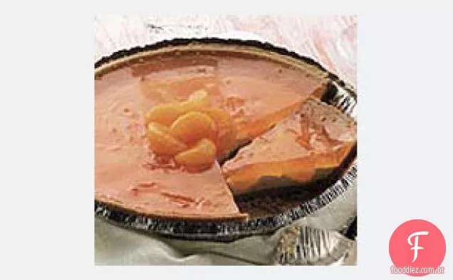 Torta De Creme De Laranja Mandarim Espumante
