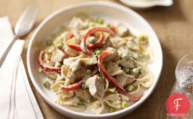 Frango-Massa Pesto
