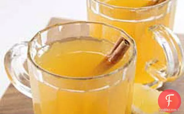 Limonada De Maçã Temperada Quente