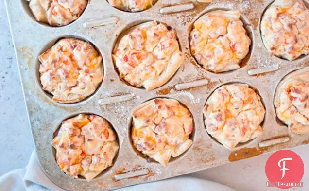 Ham & Dijon Pastry Cups