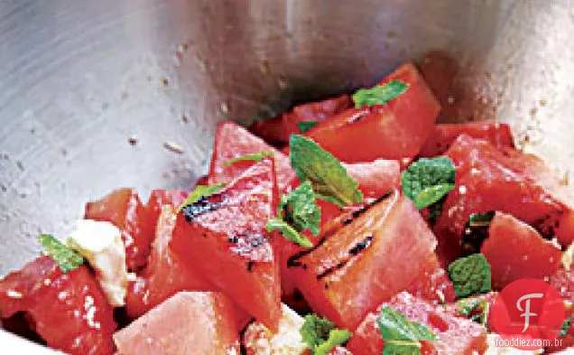 Salada De Melancia Grelhada