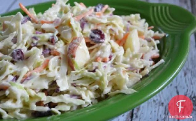 Maçã Cremosa Cranberry Salada De Repolho