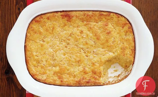 Caçarola De Milho De Queijo Fácil