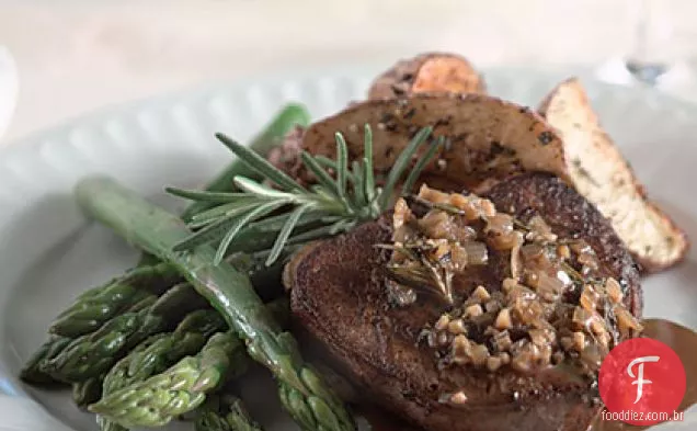 Lombo De Carne De Alecrim Grelhado