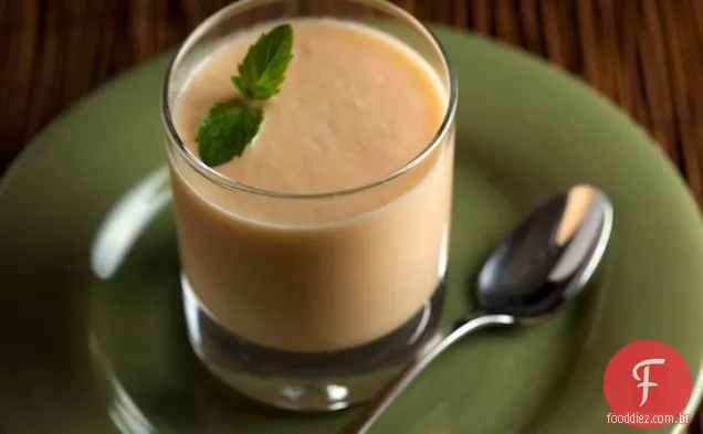 Sopa De Melão De Gengibre Gelada