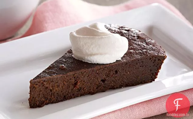 Torta De Trufa De Chocolate
