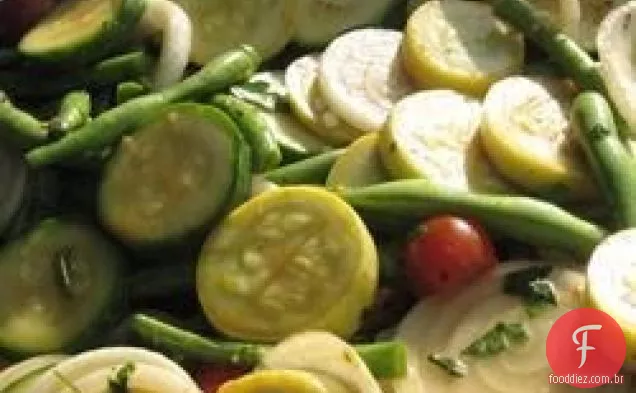 Legumes Grelhados Esfumaçados