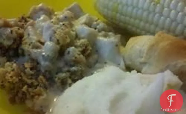 Frango com sementes de papoula Betsy