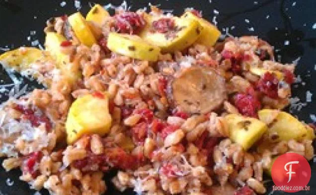 Jenni's italiano Farro Pilaf