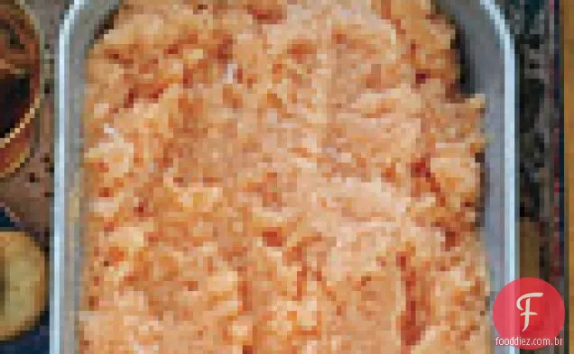 Melão E Creme Sherry Granita