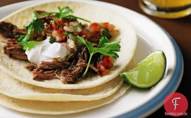 Tacos De Carne De Porco Puxados