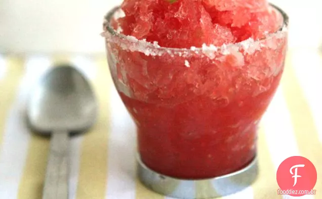 Margarita de melancia congelada de Megan