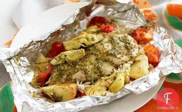 Foil-Pack Frango & Grelhado Alcachofra Jantar