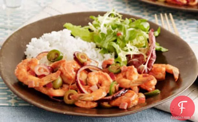 Frigideira De Camarão Achiote