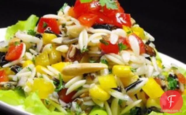 Salada de orzo e arroz selvagem Bellepepper