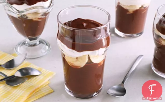 Chocolate Banana Parfaits