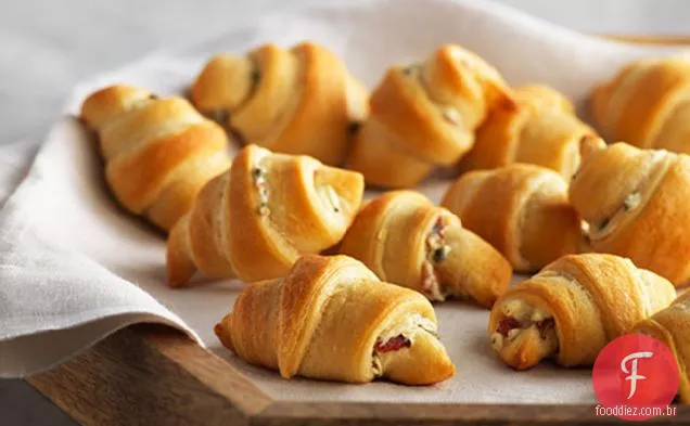 Creme De Queijo Bacon Crescentes