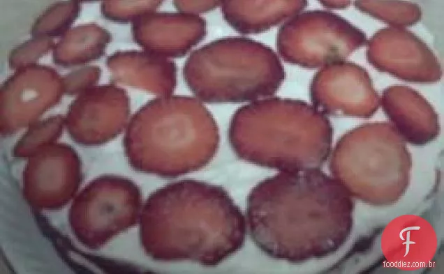 Chocolate Morango Shortcake