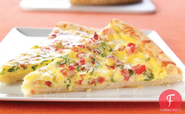 Bacon & Ovos Pizza