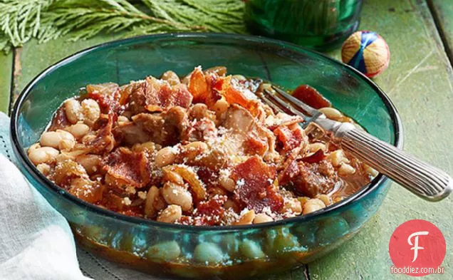 Cassoulet De Porco Com Fogão Lento