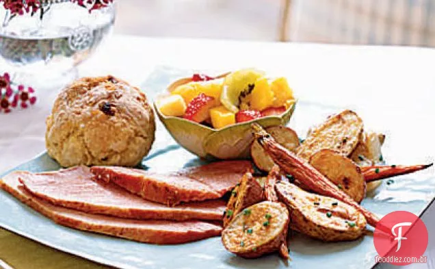 Salada De Frutas Com Manjericão E Limão