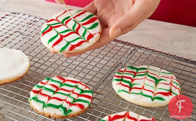 Mosaic Glazed Sugar Cookies