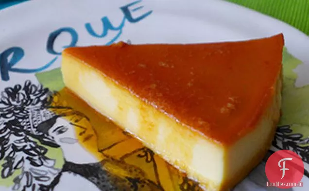 Flan de Queso-Cream Cheese Flan