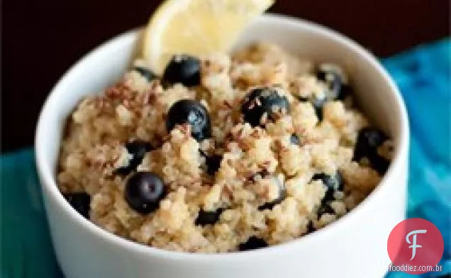 Blueberry Lemon Breakfast Quinoa