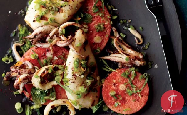Salada de melancia e Lula
