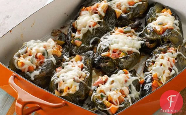 Chiles Rellenos Vegetarianos