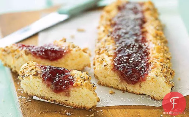 Biscoitos Fáceis Cheios De Geléia