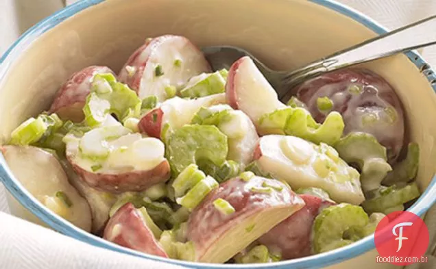 Salada de batata Caesar com Bacon