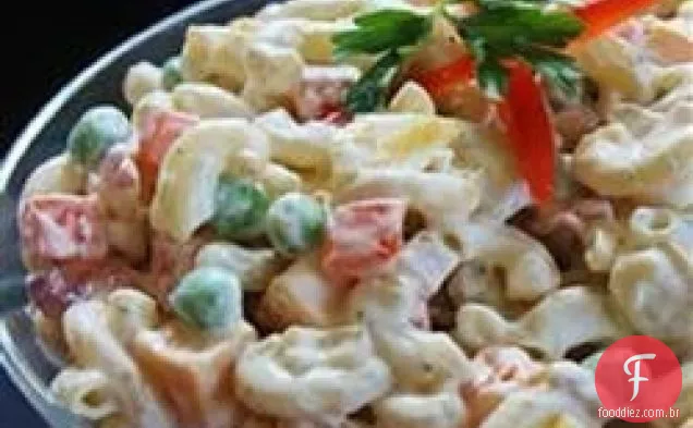 Bacon Ranch Macarrão Salada
