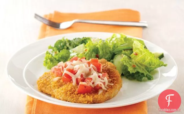 Costeletas De Porco Bruschetta