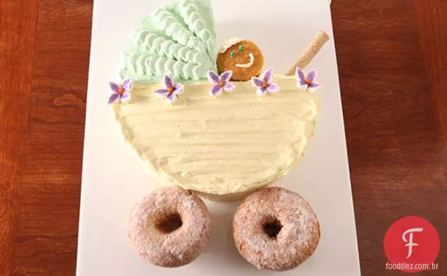 Bolo De Chá De Bebê
