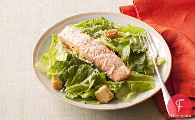 Salada César Salmão